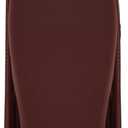 Parthea Women's Summer Formal Wedding Guest Dresses Sleeveless Backless Long Elegant Evening Party Maxi Bodycon Dress (8-10, Brown)