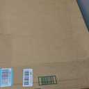 2 Pcs Built-in White Cabinet Doors White with Handles, 16.25 x 22.5 Inch