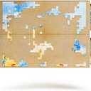 1500 Piece Rotating Puzzle Board, 25"x33" Jigsaw Table with Drawer