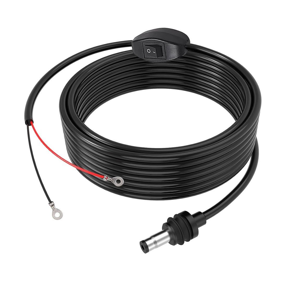 for Starlink Mini O-Ring DC Charging Cable - 16FT Replacement for Starlink Mini Power Cable with Switch (CB8)