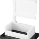 FRIUSATE Real Estate Business Card Holder Display Sold Sign for Realtor Business Desktop Realtor Business Card Holder Storage Agent Office Reception Holds 3.58 x 2.2 inch