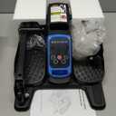 Under Desk Elliptical Machine, Electric Elliptical Exerciser for Senior, Quiet and Small Electric Seated Pedal Exerciser for Home with Remote Control and 12 Adjustable Speeds