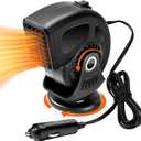 12V Car Heater- 2 in 1 Heating & Cooling Fast Heating Defrost Defogger- Portable Car Heater that Plugs into Cigarette Lighter- Defroster for Car Windshield Dashboard Car/SUV/Taxis