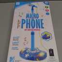 Kids Karaoke Machine with Lights, Microphone with Adjustable Stand Singing Karaoke Machine for Girls Boys