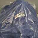 Blue Fluffy Area Rug for Bedroom, 4x5.9 Feet Shag Rugs for Living Room, Kids Rooms Boys Room Nursery, Soft and Comfy, Fuzzy Carpet Teen Dorm Home Decor Aesthetic, Upgrade Non Slip