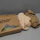 KeaBabies 2-Pack Organic Crib Sheets for Boys, Girls - 52x28 Fitted Crib Mattress Sheet Neutral, Breathable Jersey Cotton Cover for Baby Bed, Toddler Mattress, Soft & Cute Prints (Pecan)