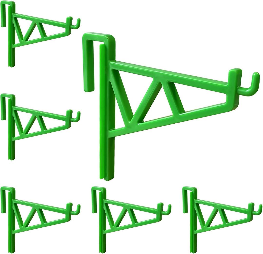 6 Pack Bee Frame Holder Beehive Inspection Bracket Bee Hive Frame Grip for Beekeeper Frame Perch Beekeeping Beehive Frame Perch Beehive Stand for Honey Harvesting & Inspection(Green)