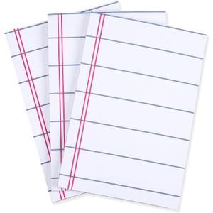 Eaasty 3 Pack Lined Note Pads 4x6 Inch, Self-Adhesive Lined Sticky Notes for Office, Study, Home Desk Organization and to-do Lists, 50 Sheets Per Pad