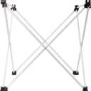 Ready Table Small Lightweight Portable Outdoor Folding Table w/Aluminum Hard Top. Useful for Beaches, Boating, Camping & More. 16x11 Portable Table w/Bag Makes for Easy Travel & Quick Setup.