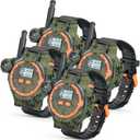 Rechargeable Walkie Talkies for Kids Radio Walky Talky with Flashlight Children Outdoor Game Interphone Gifts for Boy and Girl (4)