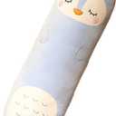MUPI Long Plush Cute Body Pillows 33" Cuddle Stuffed Animal Shaped Bed Body Pillows Soft Cotton Plushies Doll Toy Gifts (Penguin, 33 Inch)