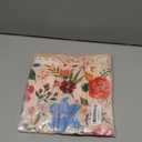 COARVXA Floral Pillow Covers 20x20 Set of 2,Beige Farmhouse Floral Pillow Covers Decor Double Sided Pattern Cushion Cover Soft Pillow Case for Living Sofa Room Bed Porch Patio Square Pillow Cover