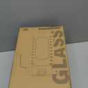 84 oz/2.5 Liter Glass Pitcher with Lid and Handle, Glass Carafe/Jug for Hot/Cold Water, Large Iced Tea Pitcher for Coffee, Juice and Homemade Beverage, Black