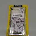 for iPhone 16 Pro Case, Vintage Camo Pattern Design for Men Boys Teens, Cool Camouflage Shockproof Protective Cover for Girls Women - White