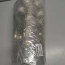 Sea Team 60mm/2.36" Delicate Contrast Color Theme Painting & Glittering Christmas Tree Pendants Decorative Hanging Christmas Baubles Balls Ornaments Set - 30 Pieces (Champagne & Matte)