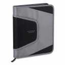 Five Star Zipper Binder – 2-Inch 3-Ring Fabric Binder with Durable Zipper Closure, Silver & Black, 2-INCH 3-RING CAPACITY: Holds up to 380 sheets of standard 3-hole punched notebook paper, perfect for managing multiple subjects in one binder.
