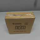 upsimples 6x6 Picture Frame Set of 3, Made of High Definition Glass for 4x4 with Mat or 6x6 Without Mat, Wall and Tabletop Display Photo Frames, White