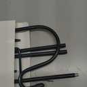 2 Pcs 24 Inch Shepherds Hook for Outdoor Adjustable Bird Feeder Pole Metal Steel Shepard Hooks for Hummingbird Stand Feeder Pole for Garden Plant, Lantern, Hanging Wedding Decor