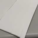 Sosation 6 Pcs Square Plastic Flat Blank Plate Wall Hole Cover Ceiling Cover Plate with 48 Pcs Double Faced Adhesive Tape for Ceilings or Wall (14 Inch)