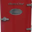 ARCTIC CHEF RMIS129RED Mini Compact Refrigerator-Red, 0.14 Cubic Feet