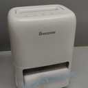 BREEZOME 60 OZ Dehumidifiers for Home, Dual-Semiconductor Quiet Dehumidifier with Timer Sleep Mode Auto-Off 7 Colors Light Portable Small Dehumidifiers for Bathroom, Cloakroom, RV (White)