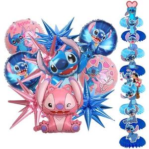 Pack of 18 Cartoon Party Decorations Kit – Birthday Supplies Set 10PCS Foil Balloons 18" 26" and 8PCS Honeycomb Table Centerpieces for Party Birthday Decorations Cartoon Theme Party Supplies Pack of 18 Cartoon Party Decorations Kit – Birthday Supplies Set 10PCS Foil Balloons 18" 26" and 8PCS Honeycomb Table Centerpieces for Party Birthday Decorations Cartoon Theme Party Supplies