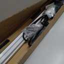 48 Inch Universal Car Top Roof Cross Bar Luggage Cargo Rack with 3 Kinds Clamp Silver Aluminum