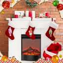 Hotop 48 Pcs Christmas Nutcracker Iron on Patches Colorful Sew on Embroidered Nutcracker Applique Repair Patch Soldier Figures Christmas Patches for Xmas Hat Clothing Backpack DIY Craft