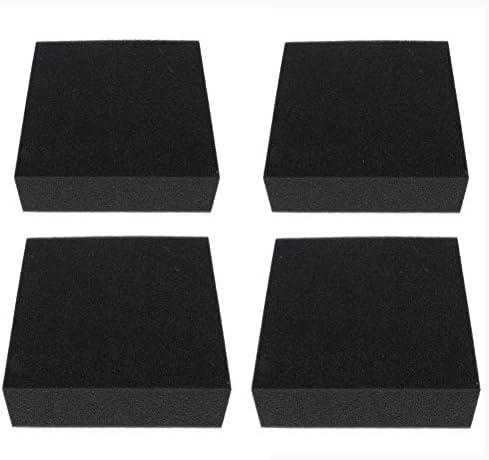 Artec360 High-Density Foam Mat for Needle Felting Kit Pad 4"x4"x1.2" Felting Base Black Foam Felting 4 Pack