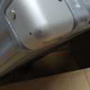 Carry On Luggage 22x14x9 Airline Approved, Zipperless Luggage Carry On, Hard Shell Suitcases with TSA Lock, Lightweight Carry On Suitcases with Aluminum Frame (Silver, 20inch)