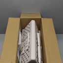 BYFU 6Tier Movable Bookshelf Cart, Rolling File Paper Storage Organizer Mobile Bookcase with Wheels for Home Office Study Classroom, White