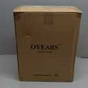 OYEARS 26.5" Table Lamps Set of 2 - Bedside Lamp with USB A+C Charging Ports,Rustic,Perfect for Nightstands and Bedrooms,Black