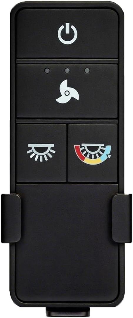 TX028C-S Ceiling Fan Remote Control for Hampton Bay - 3 Speed, Light Dimmer Compatible with TX028C-S, A25-TX028C, A25TX028CS