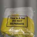 Tatuo 820 ft 500 Pcs Pennant Banner Flag String Hanging Triangle Bunting Flag for Carnival Party Outdoor Events Birthday Classroom Decoration(Yellow)