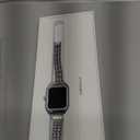 Compatible for Apple Watch Ultra Band  with 2 Pack Bling Crystal Diamonds Case Cover, iwatch SE Series Ultra  for Women, Size: 44mm(Series 6/5/4/SE)