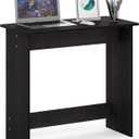 FURINNO Simplistic Study Table, Espresso, 31.3" X 15.4"