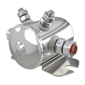 Zhushan Max 300A Continuous Duty Solenoid Relay Nickel-Plating for Golf Carts, Winch, Marine in Rush 12VDC