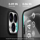 GONEZ Magnetic for iPhone 15 Pro Max Case, [Compatible with MagSafe] Anti-Scratch Microfiber Lining & Screen Protector, Shockproof Slim Phone Silicone Cover 6.7 inch, Black