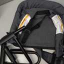 Hook-On Chairs - Portable & Foldable for Babies 6-36 Months, Family & Travel Use with Carry Bag (Grey)