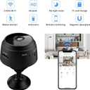 Secret Camera Spy Camera Room Camera WiFi Home Security Camera Mini Hidden Camera Video Recorder Night Vision Live Feed Playback Phone App Control, 2 Packs