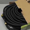 Garden Hose 100FT, Non-Expanding, Lightweight Hose With 8 Function Nozzle, Leak-Proof, No-Knot, Easy to Carry, Wear-Resistant, Sturdy, Flexible, 3/4GHT, Water Hose for Yard, Garden, Outdoor
