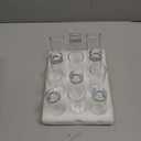 YULEER 12 Pack 2 OZ Tall Shot Glasses Bulk with Heavy Base, Clear Shot Glasses Set for Vodka Tequila Whiskey Liquor