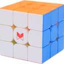 Bukefuno QY Tornado V3 M 3"x3" Flagship Magnetic Speed Magic Cube QY Toys Man Tornado V3M 3"x3"x3" Stickerless Cubes Puzzle(Magnetic Core Flagship)