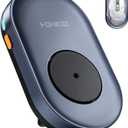 HONKID Undetectable Mouse Jiggler - Auto Mover with On/Off Switch & USB Port, No Software Needed, Prevent Sleep/Lock for Home Office & PC/Mac/Desktop (Blue Black), Perfect for Gifts/Remote Work