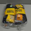 SOXCO WORK Socks for Men Crew Length Black Socks 10 Pairs, US 5-8