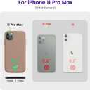 OTOFLY Soft Silicone Designed for iPhone 11 Pro Max Cases,[Military Grade Drop Protection] [Anti-Scratch Microfiber Lining] Shockproof Protective Phone Case Slim Thin Cover 6.5 inch,Light Brown