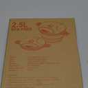 2.5L Collapsible Camping Cook Pot,Portable Cookware for Outdoor Hiking (Dark Green)