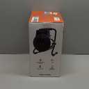 Greenhouse Heater with Thermostat, 1500W Outdoor Heater with Fast Heating, Overheat Protection, Grow Tent Heat for Greenhouse, Garden, Flower Room (Silver)