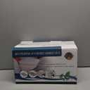 Car Armrest Box with Double Layer Storage, Black Leather and USB Charging Ports