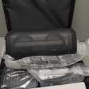 iLive Cinema Pop-Up Film Kit, 720p Projector with 120 Inch Screen, Bluetooth 5.0 Speaker, HDMI/USB/3.5mm, Black, Portable Theater, 21.5 x 17 x 19 cm